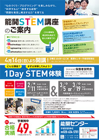 3月19日 1day STEM体験